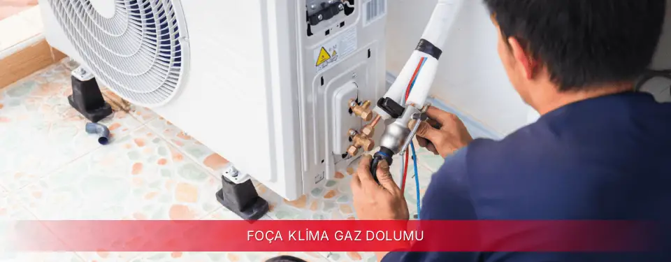 Foça İlçemi Bosch Klima Gaz Dolumu